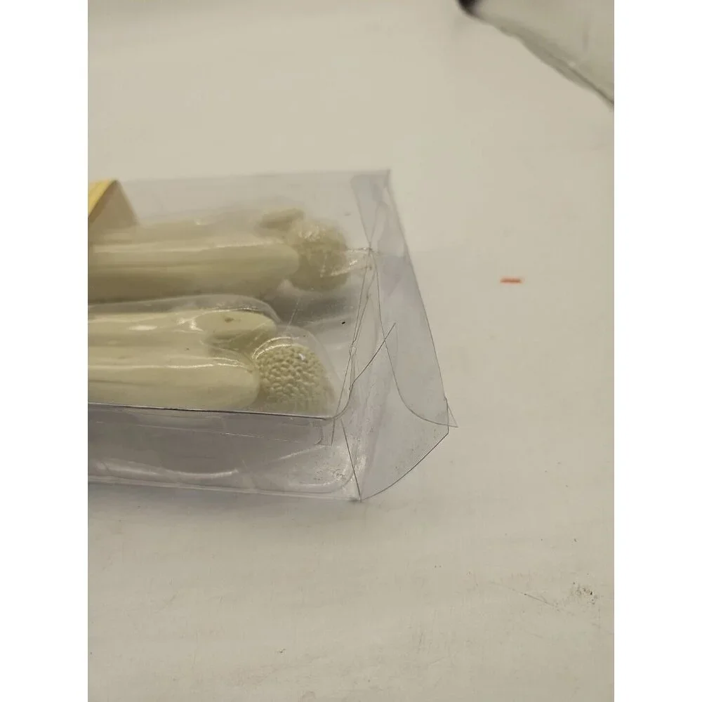 VTG AMSCAN HOLIDAY ANGEL CANDLE‎ SET OF 2 10